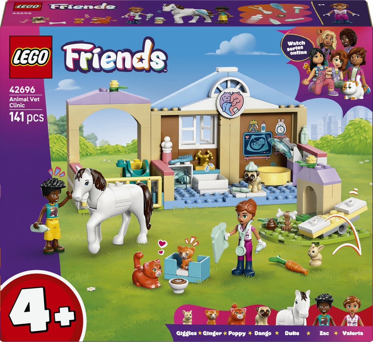 LEGO Friends - Huisdierenkliniek Constructiespeelgoed — afbeelding 1