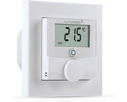 Wandthermostaat Met Schakeluitgang Voor Slimme Vloerverwarming, Wit