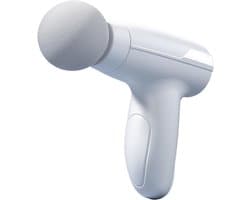 Spierontspanningsapparaat - Massagepistool - Spierherstel - 3 Vibratieniveaus - 15x12x53cm - Wit