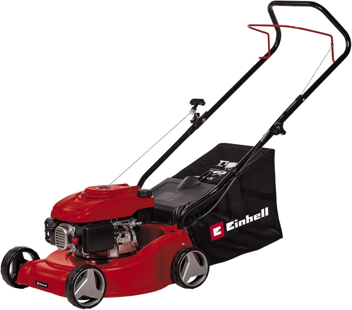 Thermische Grasmaaier - Duwmaaier Benzine - Gazon Onderhoud - Inklapbaar Stuur - 40cm Maaibreedte - Klassiek — afbeelding 1
