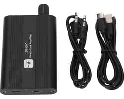 Draagbare HiFi Koptelefoon Versterker met Bass Controle en Oplaadbare Batterij