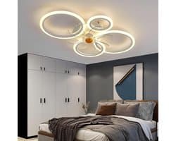 Plafondventilator met Verlichting - Ventilator voor Slaapkamer - Air Cooler met Afstandsbediening - Stil