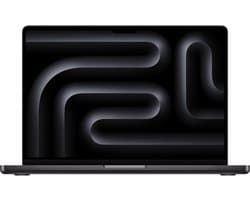 Apple MacBook Pro 2024 14,2'' - M4, 10 Core CPU, 10 Core GPU, 16GB RAM, 512 GB SSD, Qwerty, Space Zwart