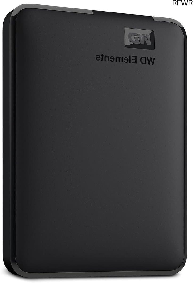 RFWR® 4 TB Draagbare Externe Harde Schijf - USB 3.0, Zwart — afbeelding 1