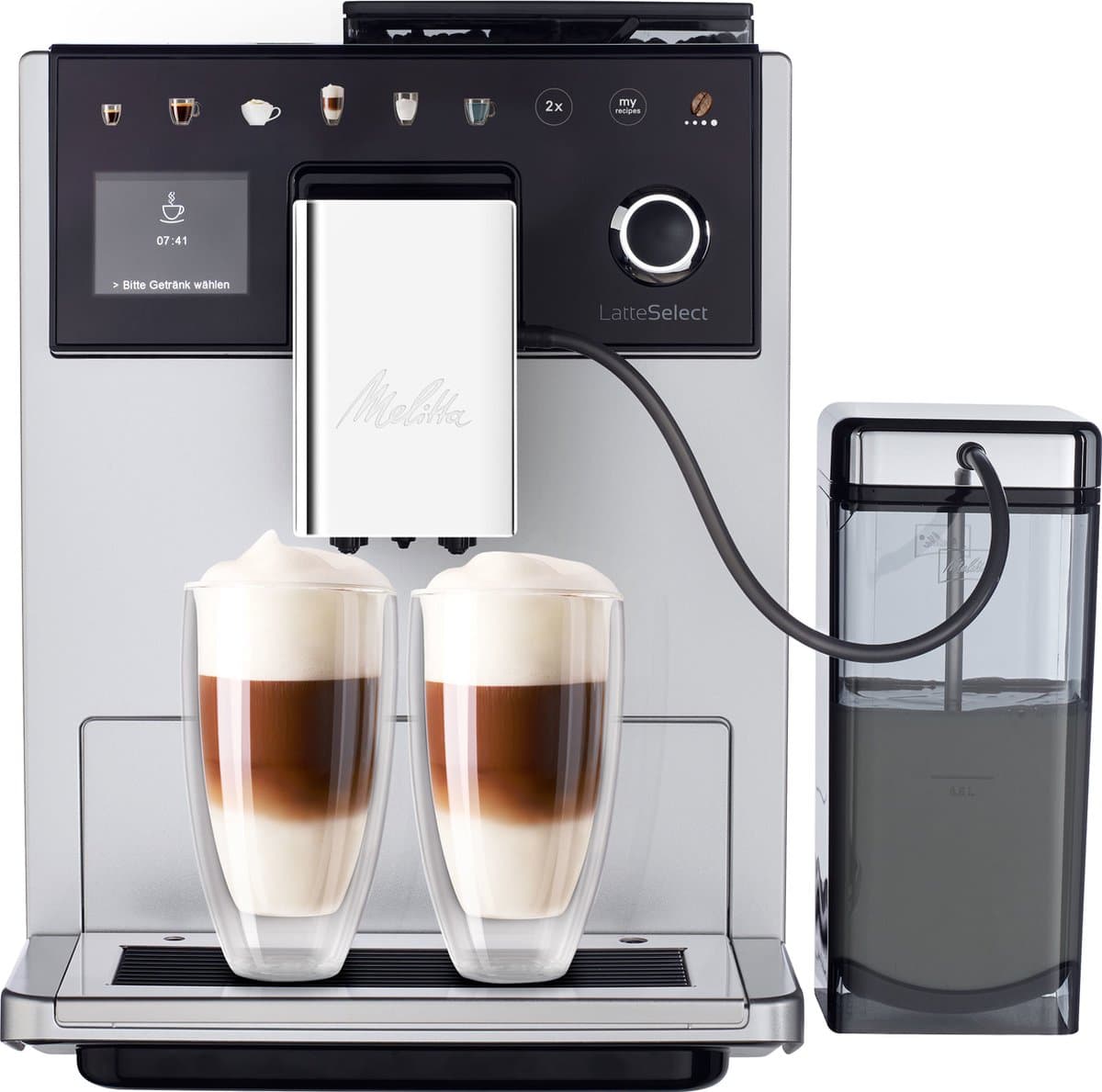 Melitta F630-201 koffiezetapparaat Volledig automatisch Combinatiekoffiemachine 1,8 l — afbeelding 1
