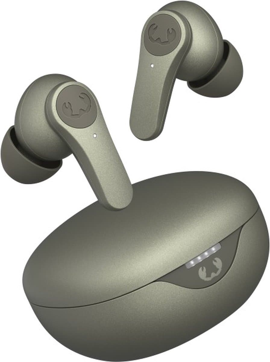 FRESH 'N REBEL Twins Rise Hybrid ANC +ENC 3TW3500DG In-ear Draadloze oordopjes Met Noise-cancelling Dried Green — afbeelding 1