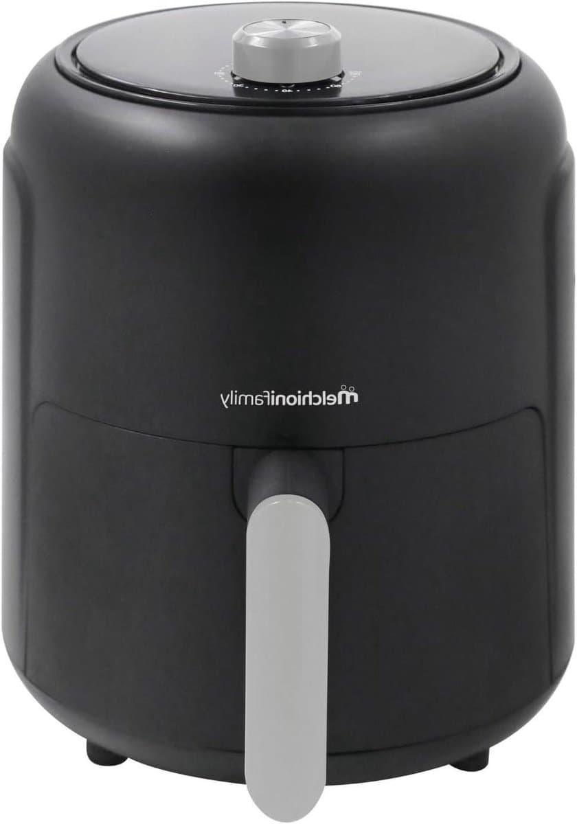 Luchtfriteuse - Airfryer Frituurpan - Gezond Koken - Vet Reductie 80% - 2.5 Liter - Zwart — afbeelding 1