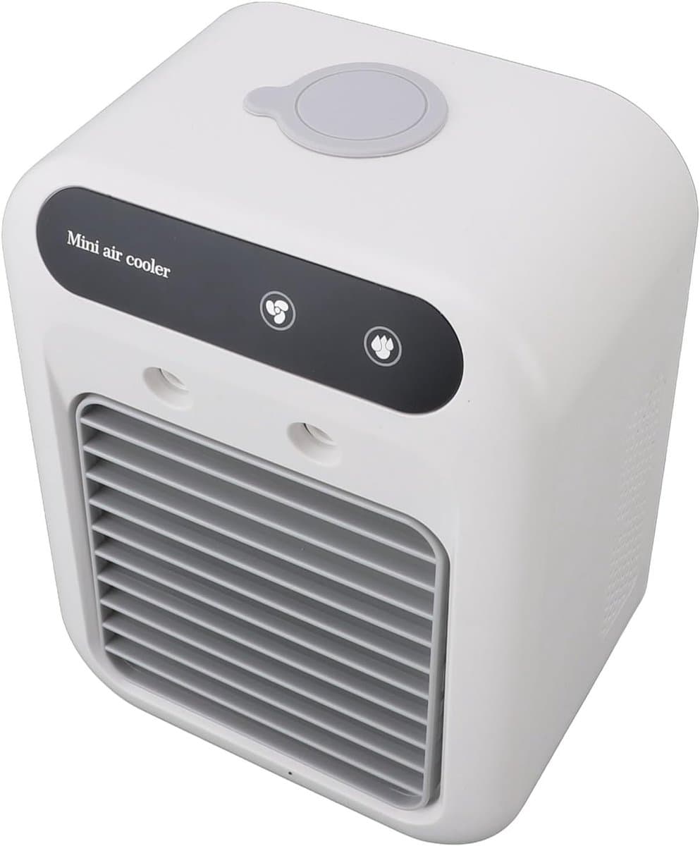 Draagbare Airco - Persoonlijke Koeler - Kantoor Thuis - USB Oplaadbaar - 500 Ml Tank - Wit — afbeelding 1