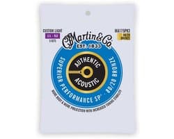 Martin MA175PK3 Snaren voor Akoestische Gitaar (11-52) Bronze, Custom Light 3-Pack