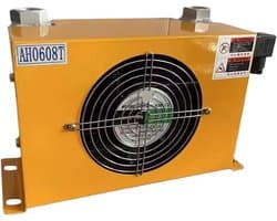 Hydraulische Oliekoeler - Luchtgekoelde Radiator - Motor Koeling - Efficiënte Ventilator - 60L/min Debiet - Oranje