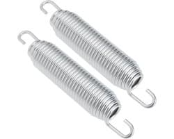 SnelShoppen - 2 stuks Vervangende Veer voor Grasmaaier Robot 607616 122388 604291 Lengte 17cm Compatibel met Hustler Raptor FASTRAK