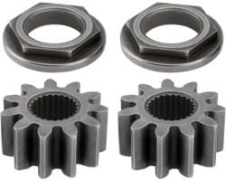 SnelShoppen - 2 Set Stuuras Pinion Tandwiel & Bushing Kit Geschikt voor MTD en Cub Cadet 717-1554, 917-1554, 941-0656A, 741-0656A Grasmaaier Stuur Pre