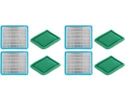 SnelShoppen - Grasmaaier Luchtfilter Element voor Effectieve Luchtzuivering, Vervangingsfilter voor Motor met Stof- en Onzuiverhedenfilter, 1 Stuk + V