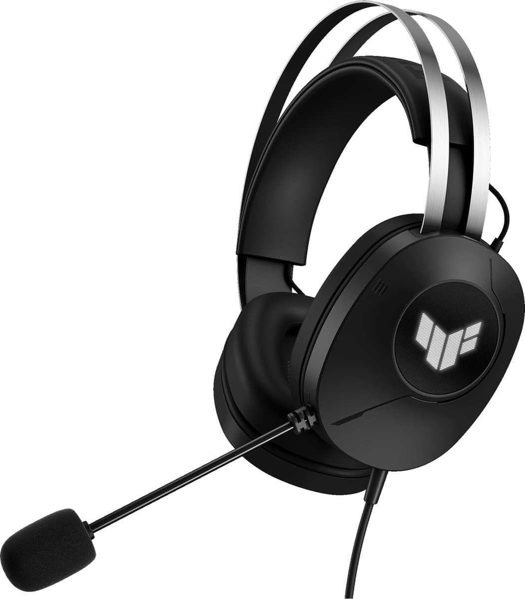 ASUS TUF Gaming H1 Gen II headset bedraad hoofdband gamen USB Type-A zwart — afbeelding 1