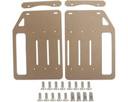 Dailygoods - Transparante Acryl Harde Schijf Beugel voor 3,5 Inch Harde Schijven