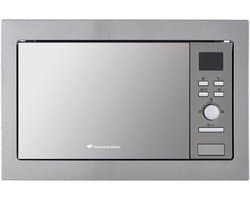 Inbouw Magnetron - Compacte Oven - Snel Eten - Met Grillfunctie - 25 Liter Capaciteit - Zwart