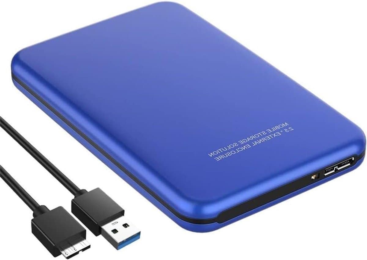Externe Harde Schijf - Opslagapparaat Mobiel - Bestanden Opslaan - Direct Aan De Slag - 1TB Capaciteit - A — afbeelding 1