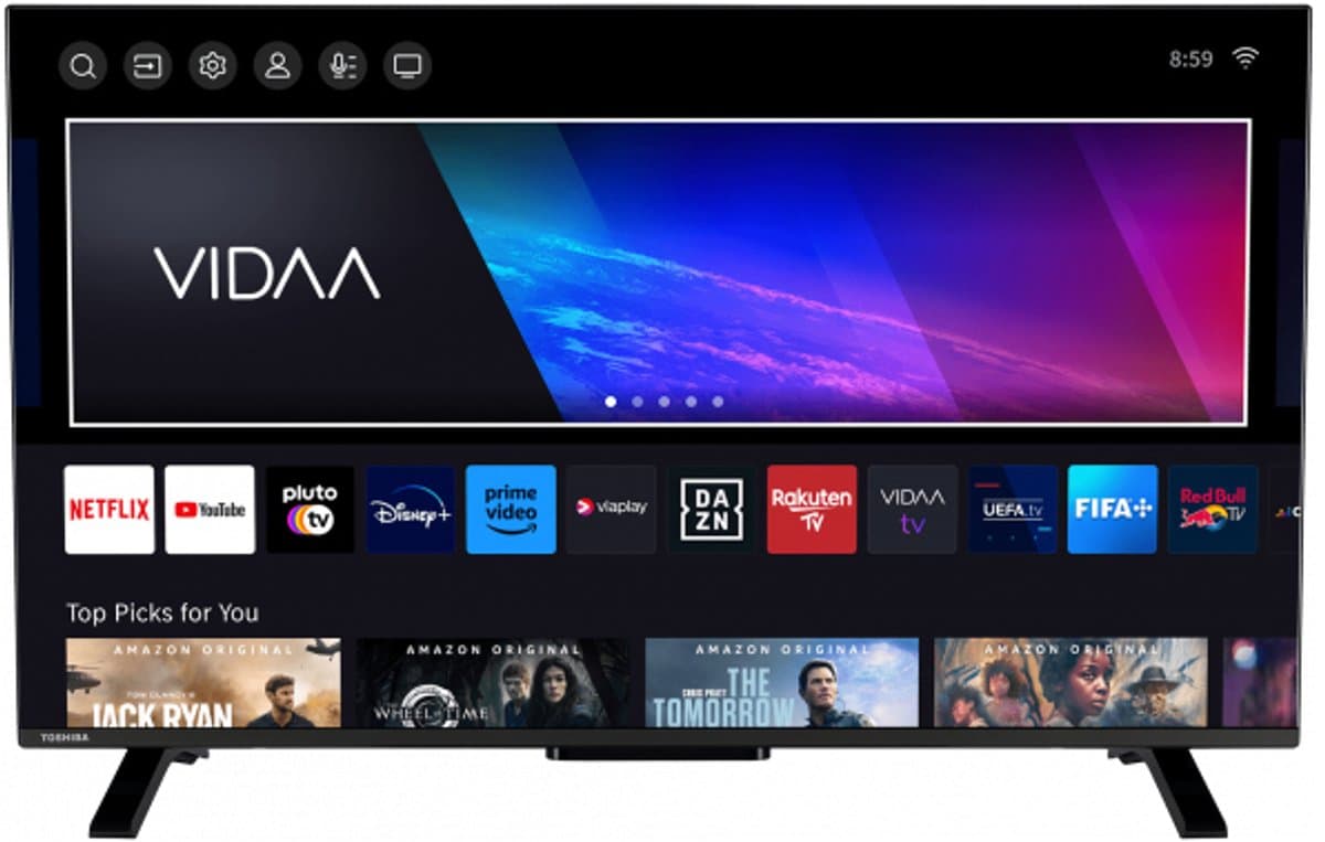 TOSHIBA 43LV2E63DG - Full HD LED - Smart TV - HDR- 2024 — afbeelding 1