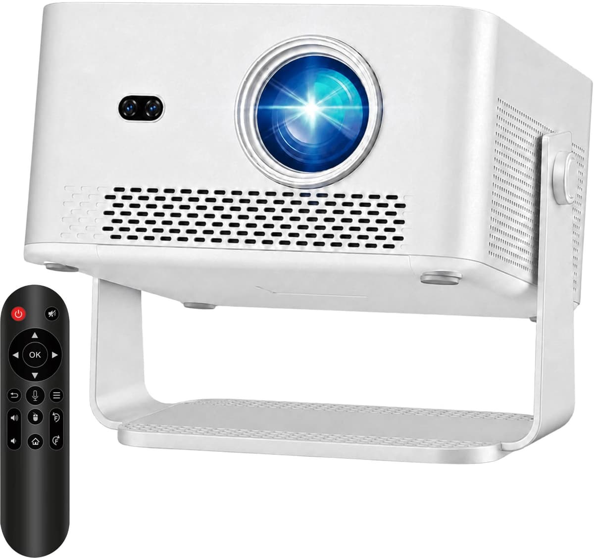 Beamer Full HD 1100 ANSI Lumen - 1080p 4K Upscaling - LED - Draagbaar - Thuisbioscoop Projector — afbeelding 1