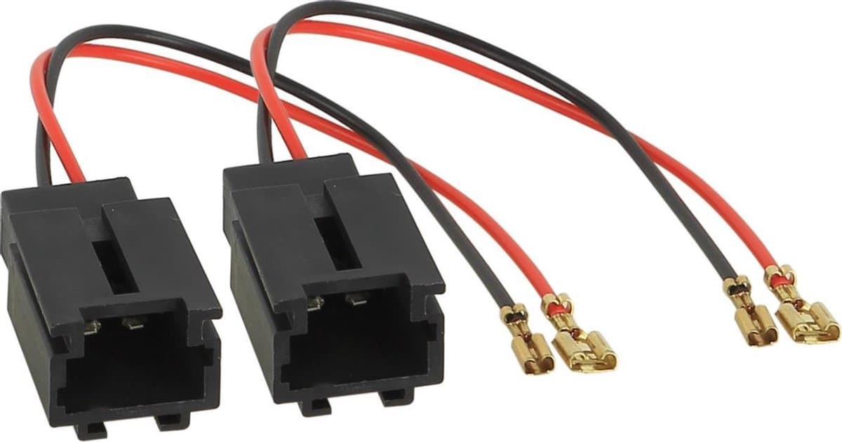 Speaker Adapter Kabel (2x) Diverse modellen Citroën - Peugeot — afbeelding 1