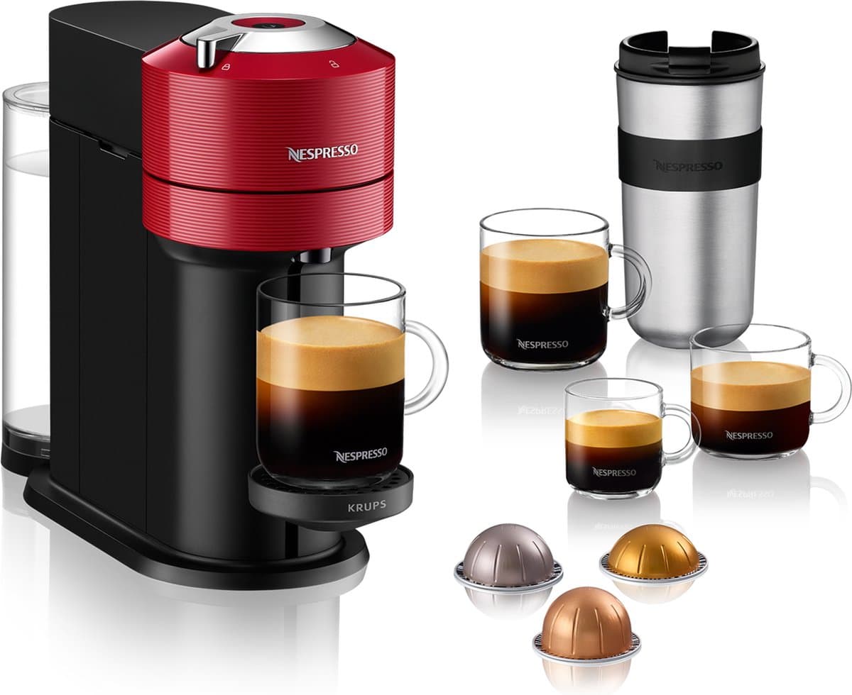 Krups Vertuo Next XN9105 - Red — afbeelding 1
