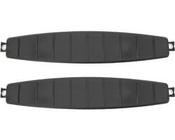 Allecto- Hoofdtelefoon - Hoofdband - Kussen Pad - Compatibel - AKG K52 K72 K92 K77 K511 K514 - 2 stuks - Zwart.