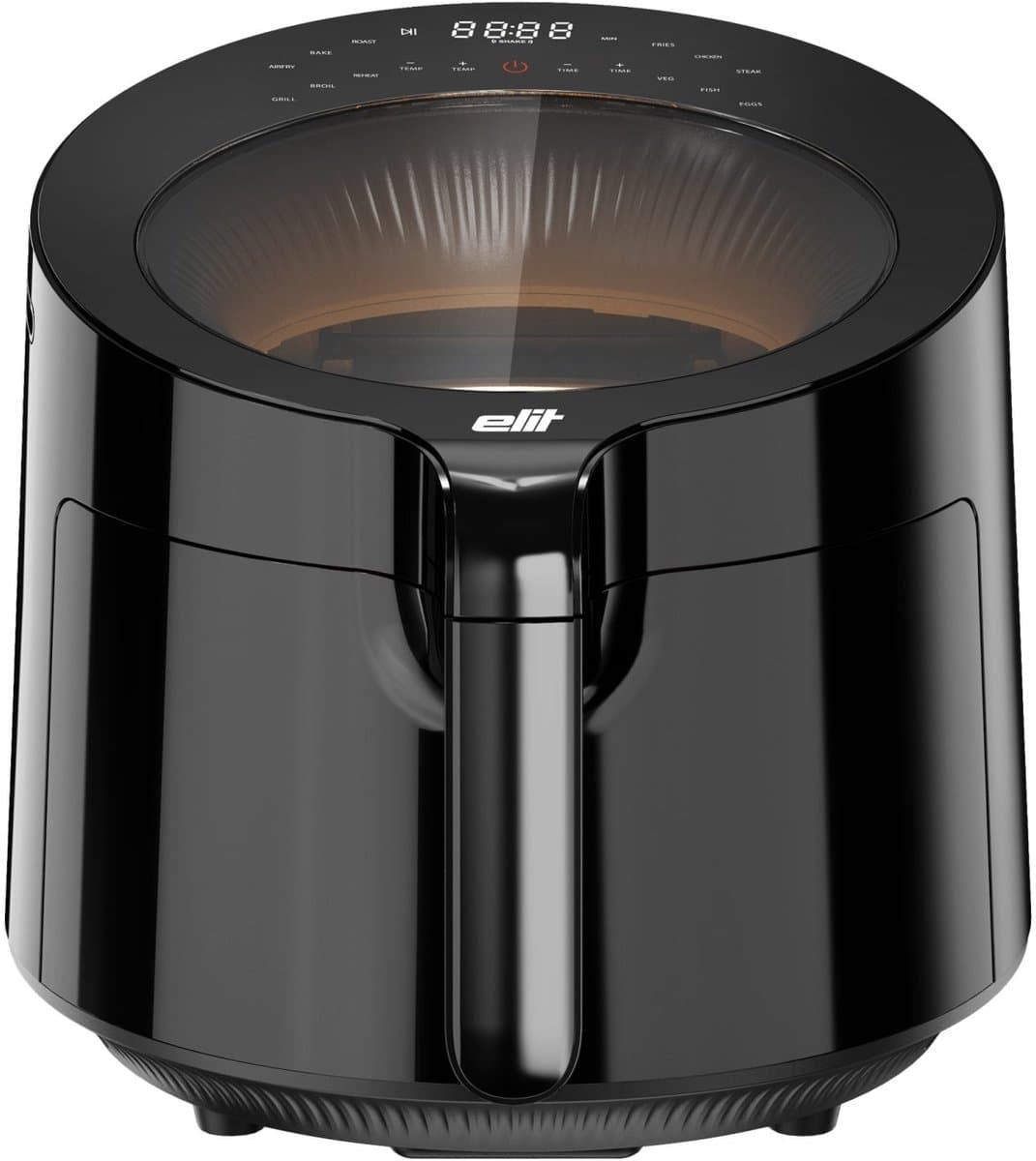 Elit airfryer AF5500- 5L- 1500W- digitaal touchscreen- 8 programma's- XL capaciteit- gezond frituren zonder olie — afbeelding 1