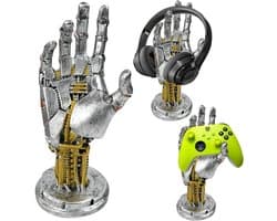 Futuristische Koptelefoon encontrollerhouder voor bureau - Robot Hand Design