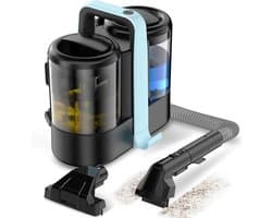 MIRA® Tapijtreiniger machine - Tapijtreiniger - Tapijtreiniger apparaat - Zwart/Blauw - 37cm x 30cm x 18cm