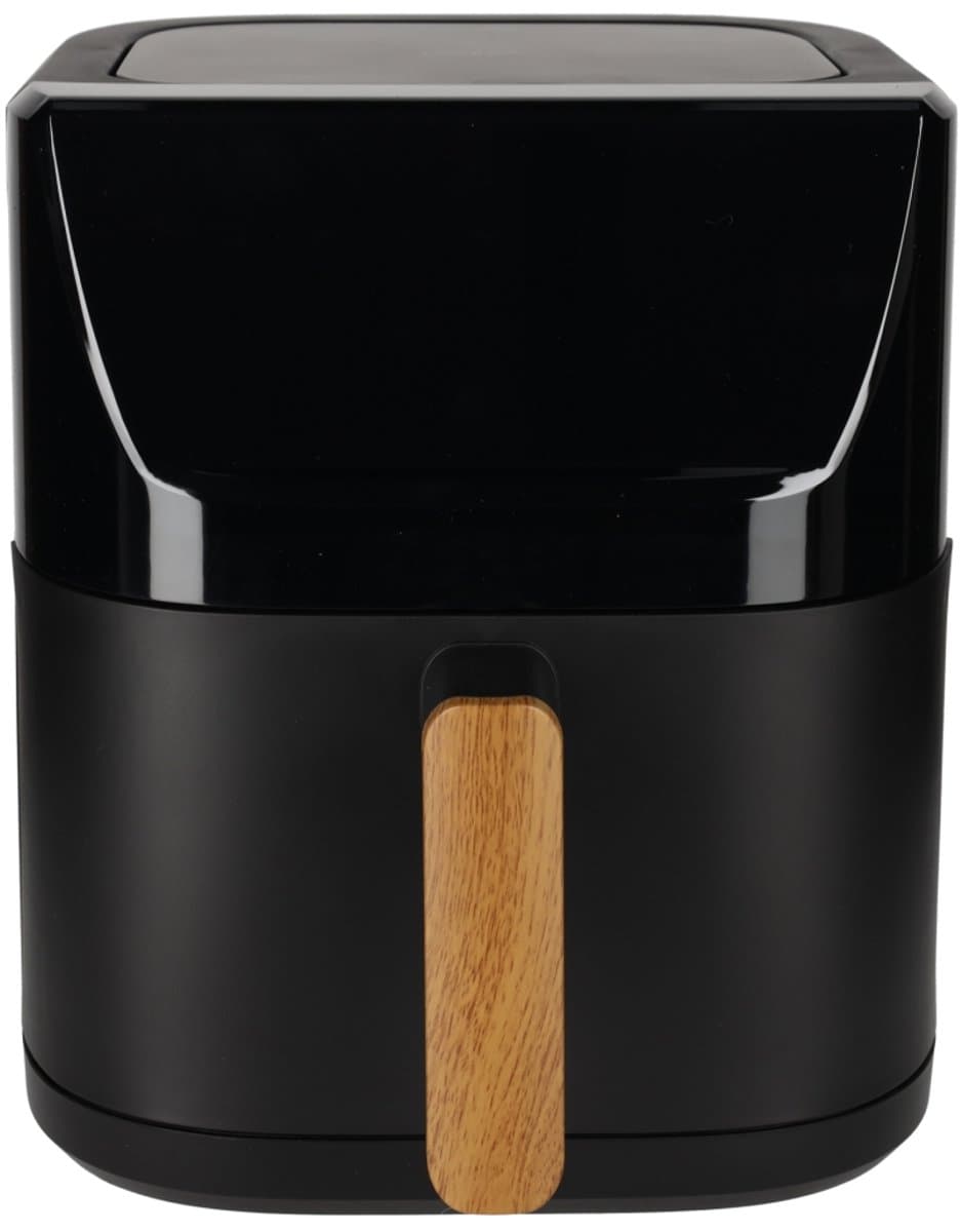 RØQUET Airfryer 5L Roots Zwart – Gezond Koken en Krokante Snacks — afbeelding 1