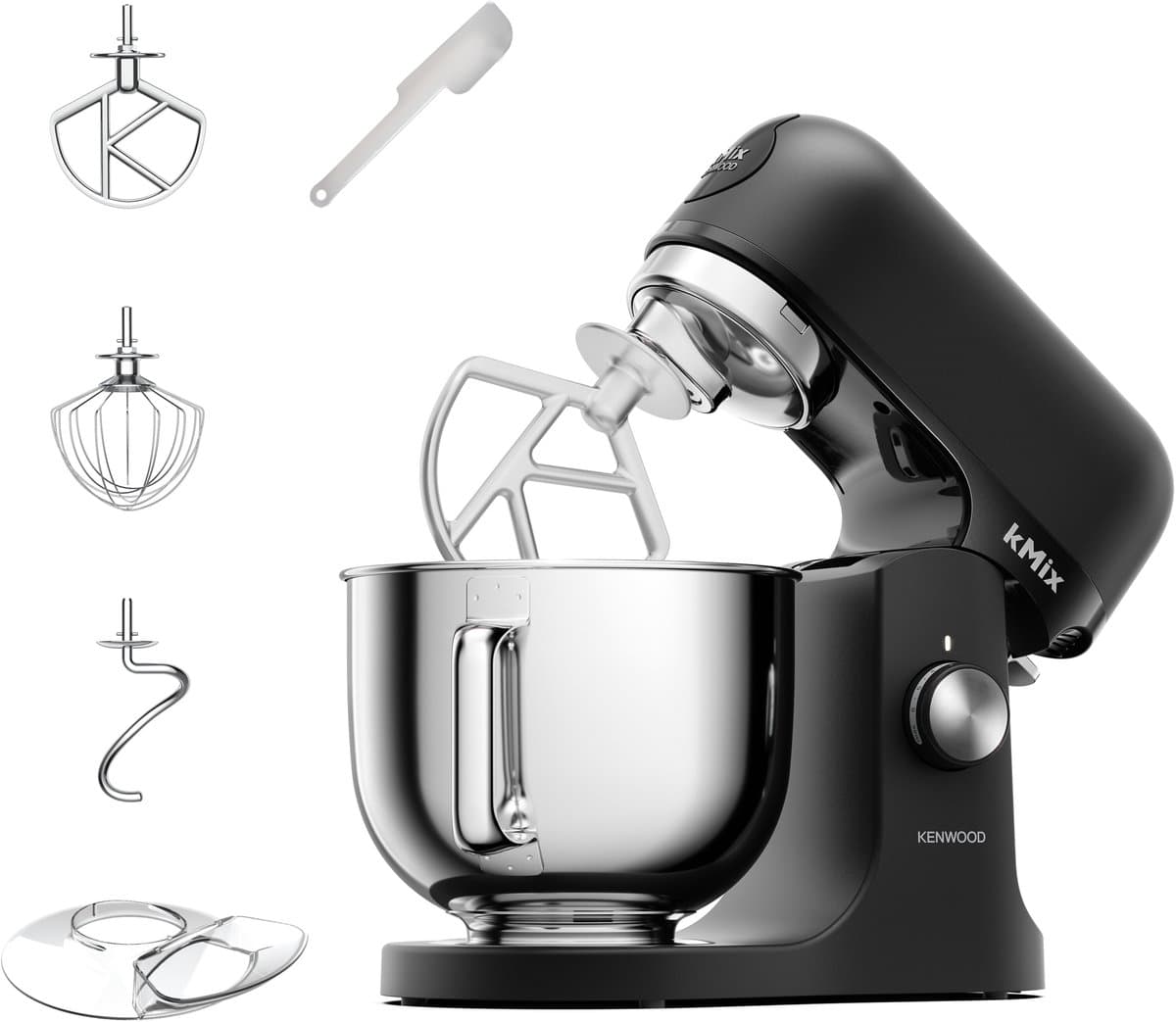 Kenwood KMX751ABK Keukenmachine 1000 W Zwart — afbeelding 1