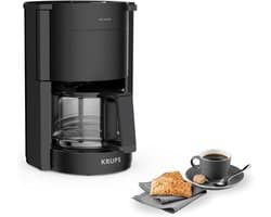 Krups F30901 ProAroma Filter Koffiezetapparaat – 10 Kopjes – Glazen Kan – 1050W – Automatische Uitschakeling – Zwart