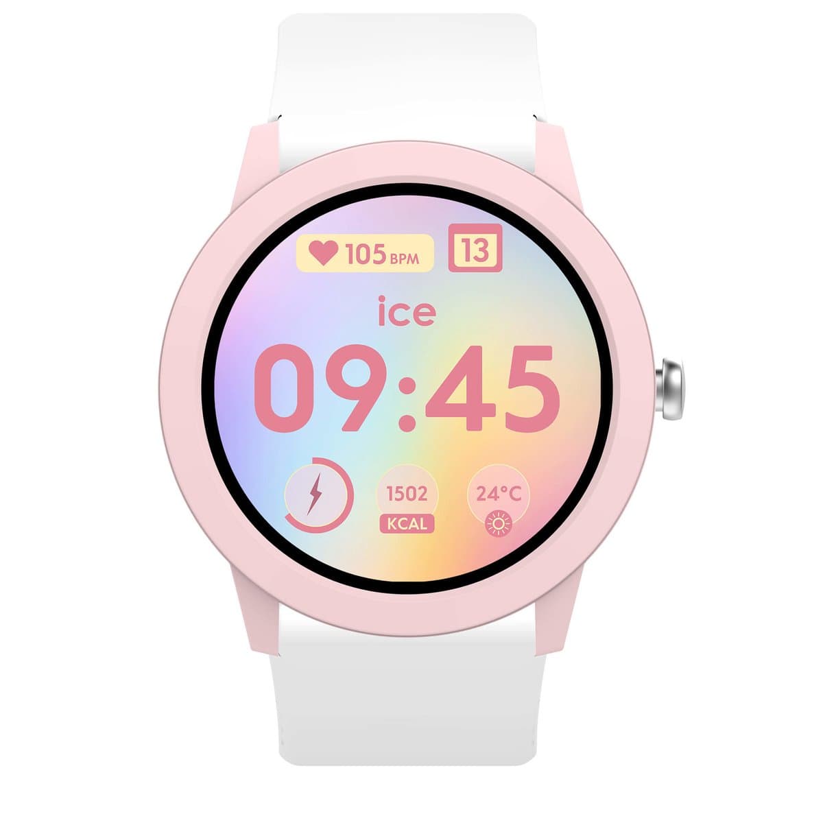 ICE-WATCH ICE smart junior RD 3.0 - 1.19 - 39mm Smartwatch Pink/white — afbeelding 1
