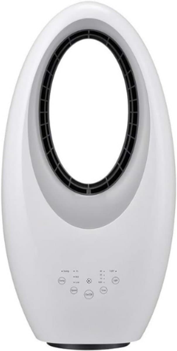Torenventilator - Stijlvol en Ruimtebesparend Design - Krachtige en Geruisloze Luchtcirculatie - Meerdere Snelheden en Oscillatiefunctie - Met Timer en Bedieningselementen - Ideaal voor Thuis of op Kantoor — afbeelding 1