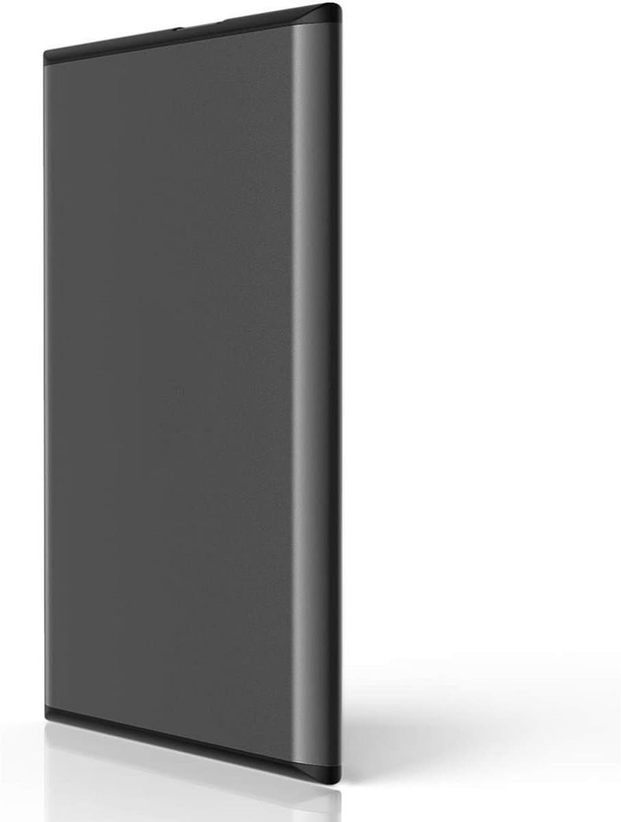 MKSS® Harde Schijf Extern - Draagbare - 1TB Opslag - Zwart — afbeelding 1