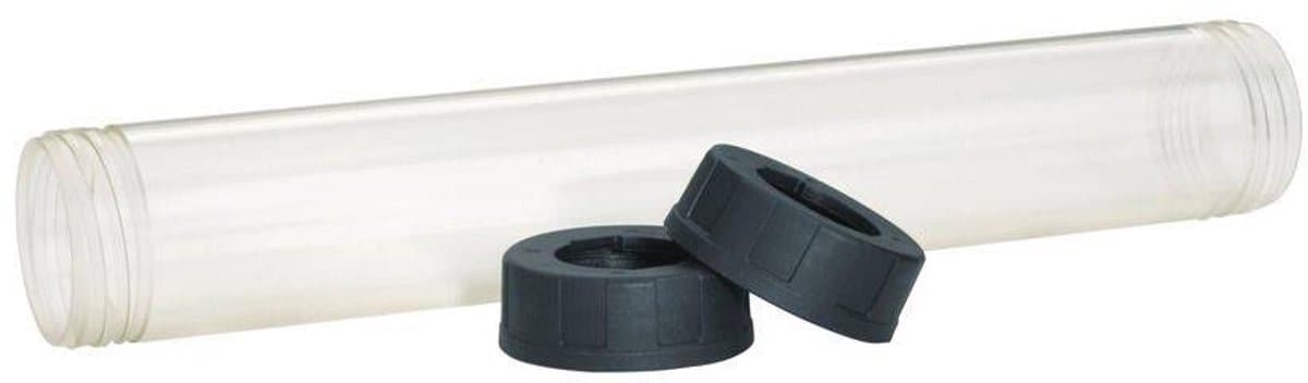 Milwaukee 4932352843 310 ml aluminium worstenbuisvat. Accepteert standaard 310 ml worststijl materiaalverpakkingen en 380 ml patronen. Vereist zuigerstang 49520660 CGun 600 ml trans P1M — afbeelding 1