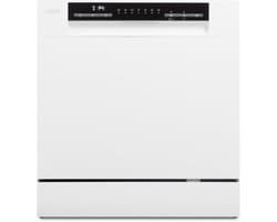 Labirent LMV8-7PZW1 - Mini Vaatwasser - 8 Couverts - 7 Programma’s - Modern - Kleine Vrijstaande Afwasmachine - Wit