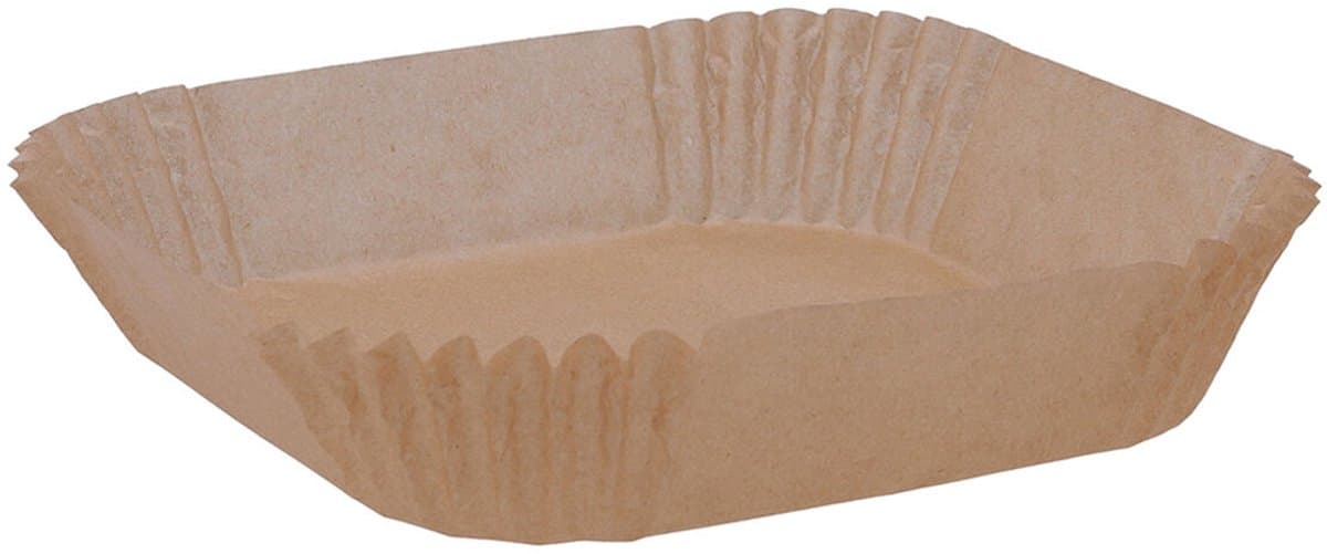 Airfryer Mand Quid Naturalia Papier 23 x 4,5 cm 50 Stuks — afbeelding 1