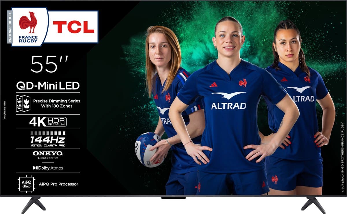 TCL 55C6K - 55 inch - 4K QLED - 2025 — afbeelding 1