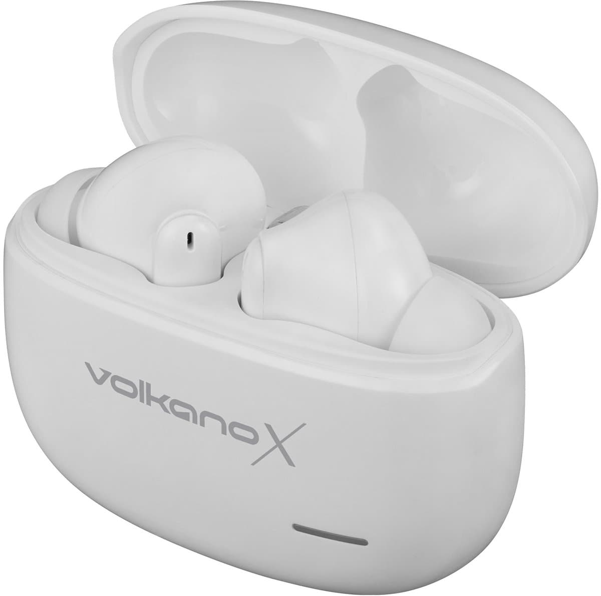 VolkanoX VXT200S Oortjes Draadloos - Draadloze Oordopjes - Active Noise Cancelling - Bluetooth - Waterbestendig - Wit — afbeelding 1