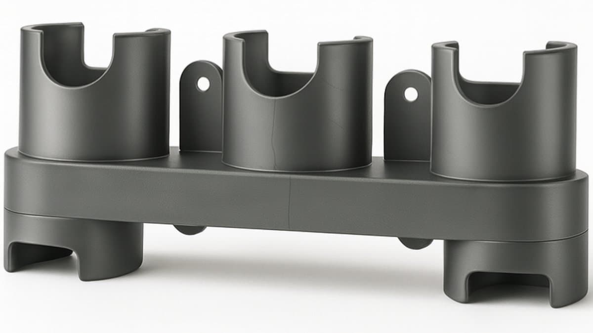 Accessoirehouder / Muurbeugel - Ophangsysteem geschikt voor Dyson V7, V8, V10, V11 en V15 stofzuigers Wall mount — afbeelding 1