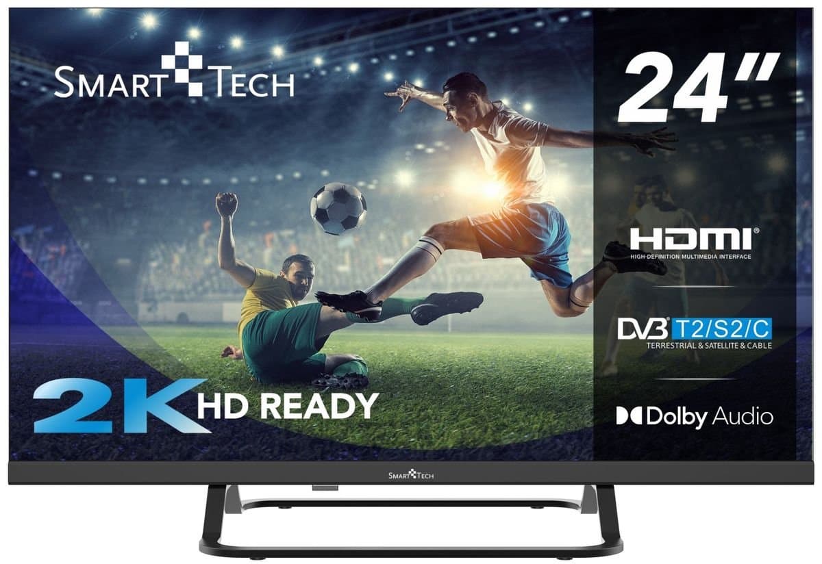 Smart Tech 24HN01V1C - HD Ready - 12v - 24 inch - LED TV — afbeelding 1
