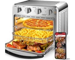 Luchtfriteuse met 13 liter inhoud - Gezond koken met 85% minder vet