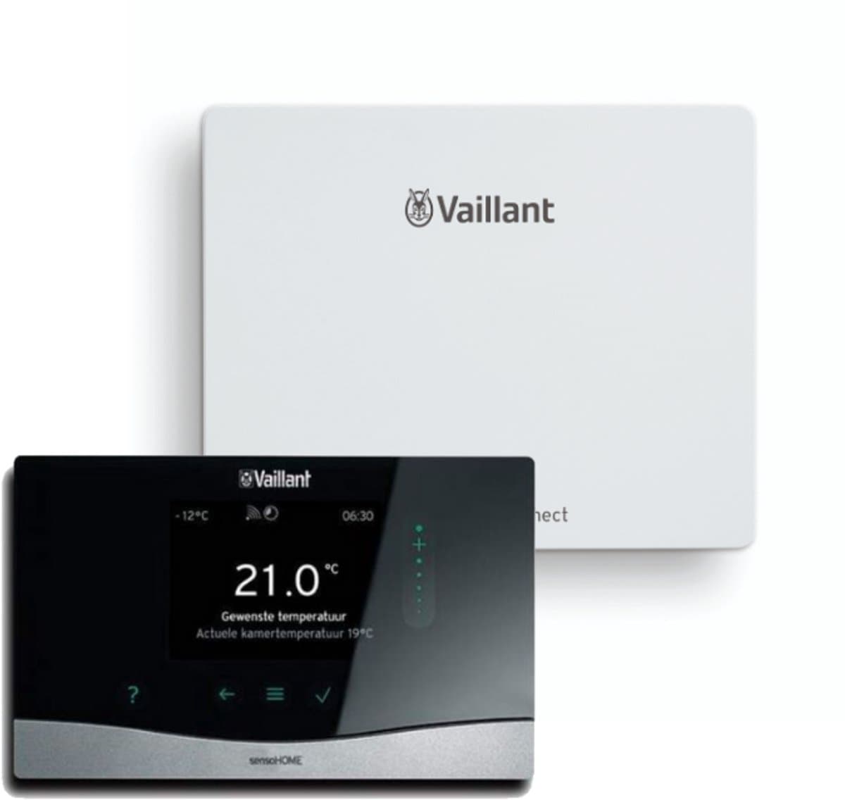 Vaillant sensohome VRT380 klokthermostaat bedraad plus myVAILLANT connect internetmodule 940F ACTIEpakket — afbeelding 1