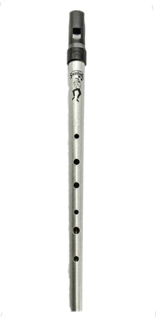 Sweetone Tin Whistle (Ierse Fluit) D Zilver — afbeelding 1
