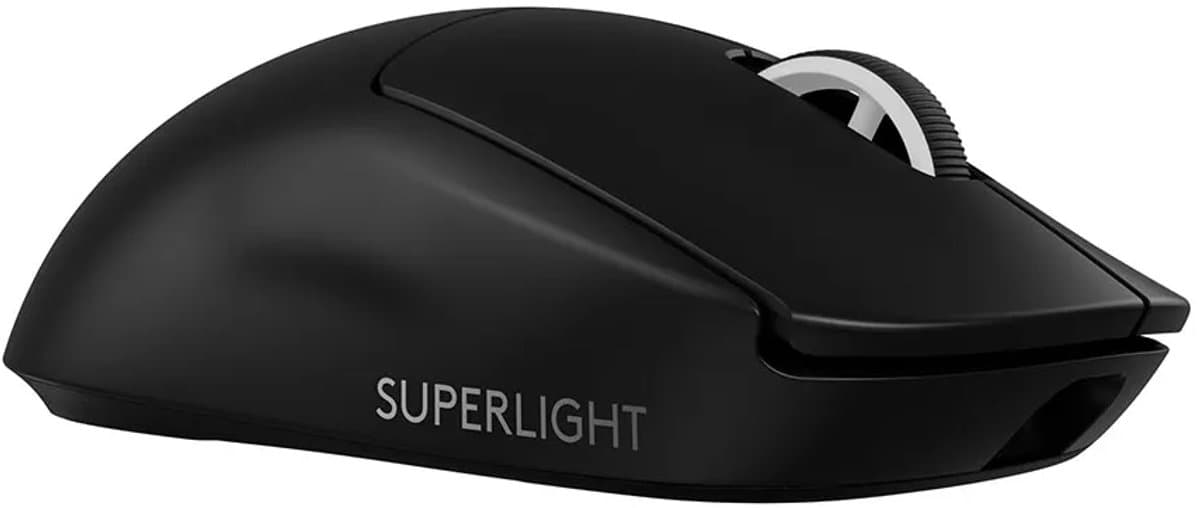 Logitech G PRO X Superlight 2 Lightspeed Draadloze Gaming Muis Zwart — afbeelding 1