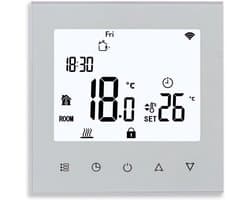 Slimme Wifi Thermostaat voor Elektrische Vloerverwarming met App Bediening en Energiemonitoring