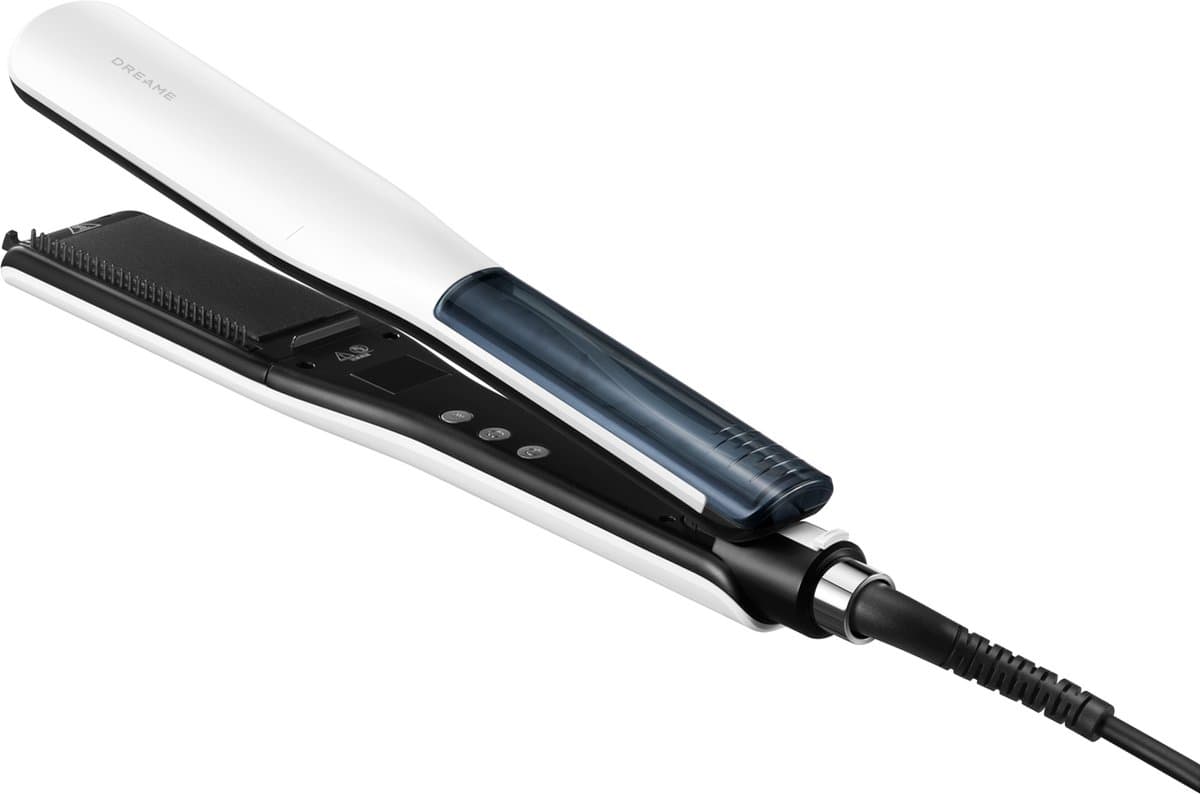 DREAME Haarstyler Stoom Stijltang Wit — afbeelding 1