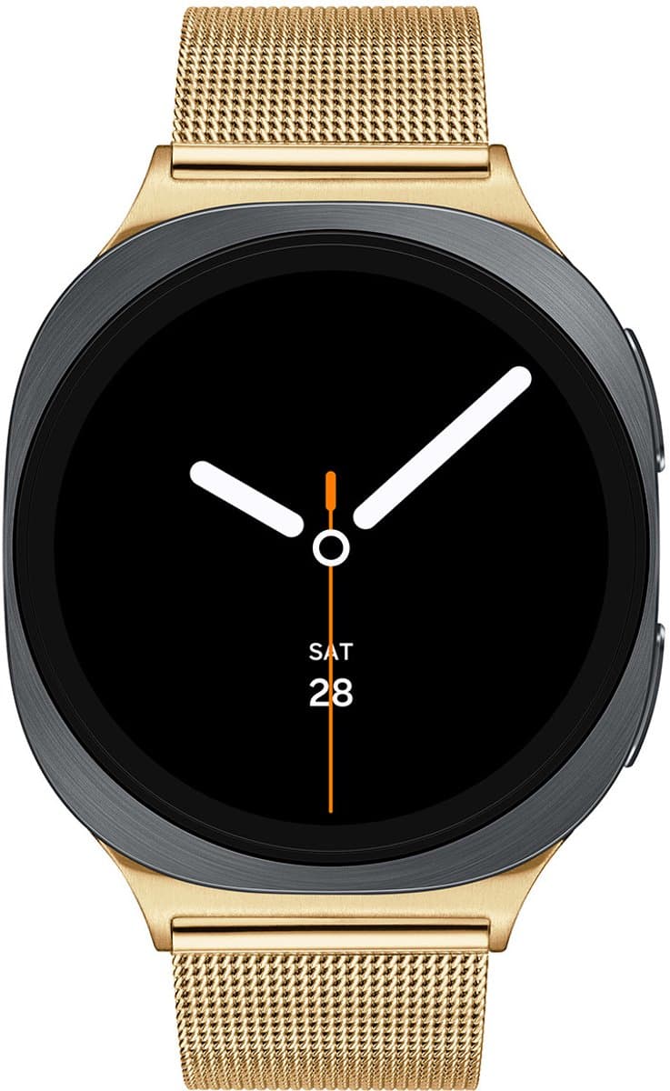 Samsung Special Edition Galaxy Watch 8 LTE Grijs/Goudkl Mesh 40mm — afbeelding 1