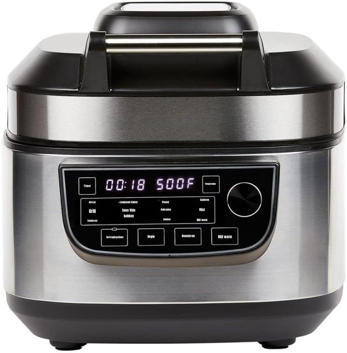 MMP® Multicooker - Multicookers - Zilver - 50cm x 41cm x 34cm — afbeelding 1